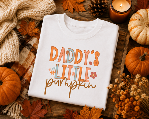 Daddy’s Little Pumpkin Toddler Tee
