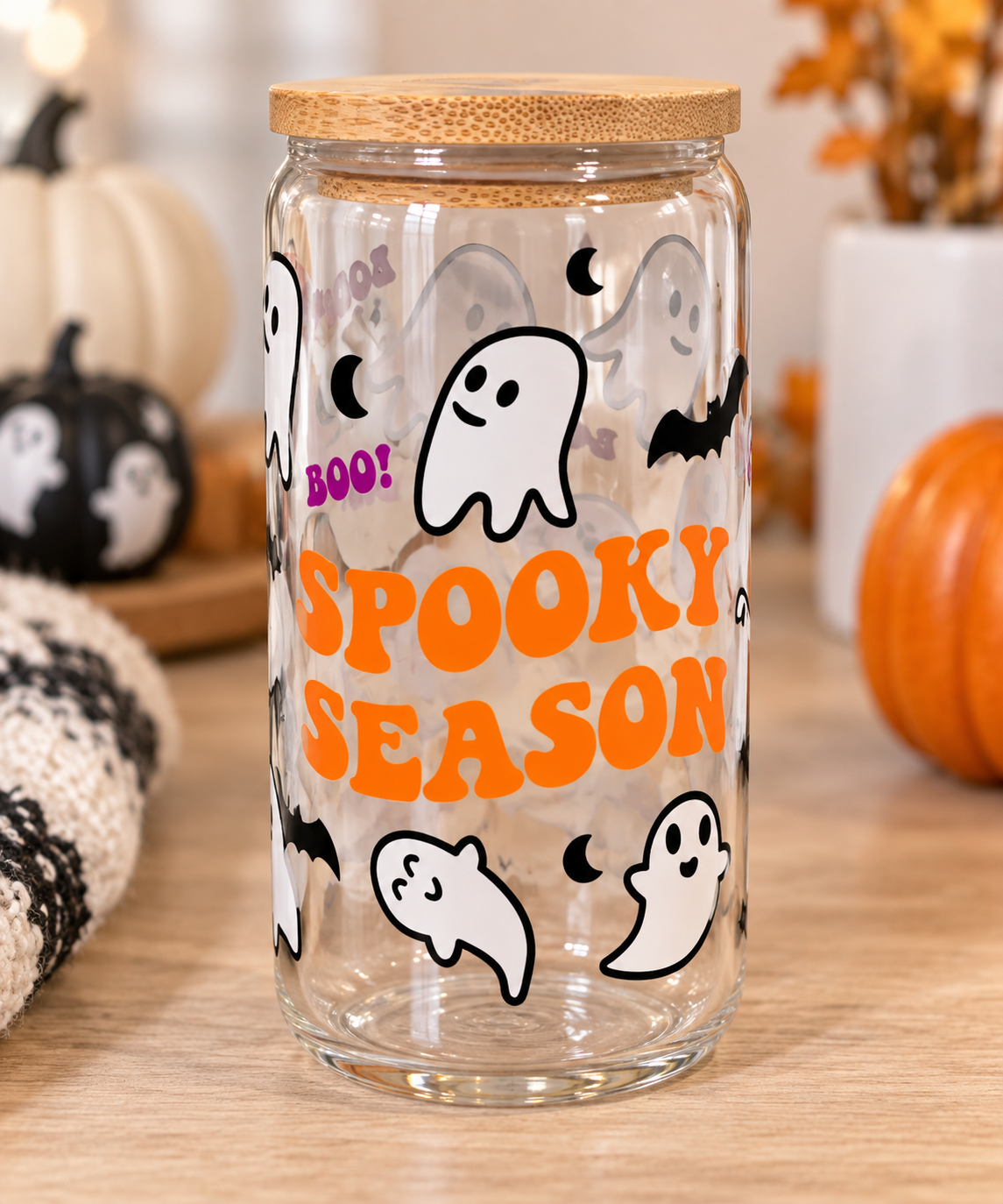 Spooky Season Glass