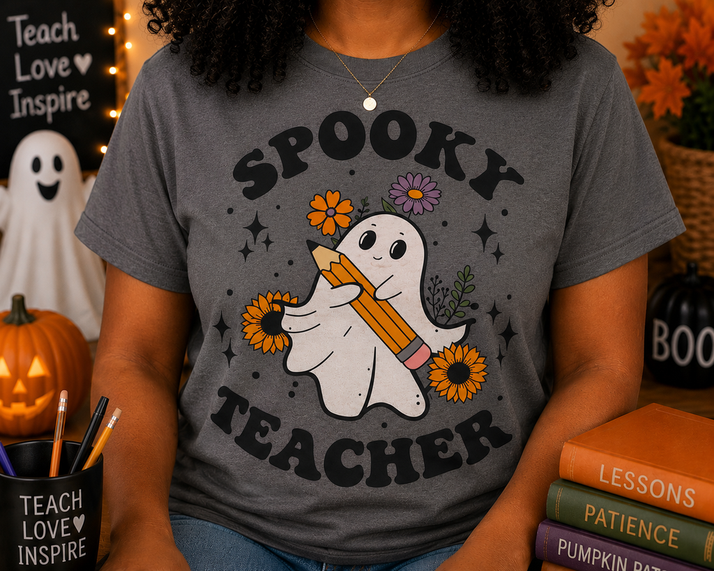 Spooky Teacher Tee