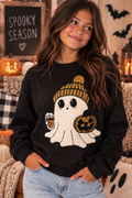 Cozy Ghosty Youth Sweater