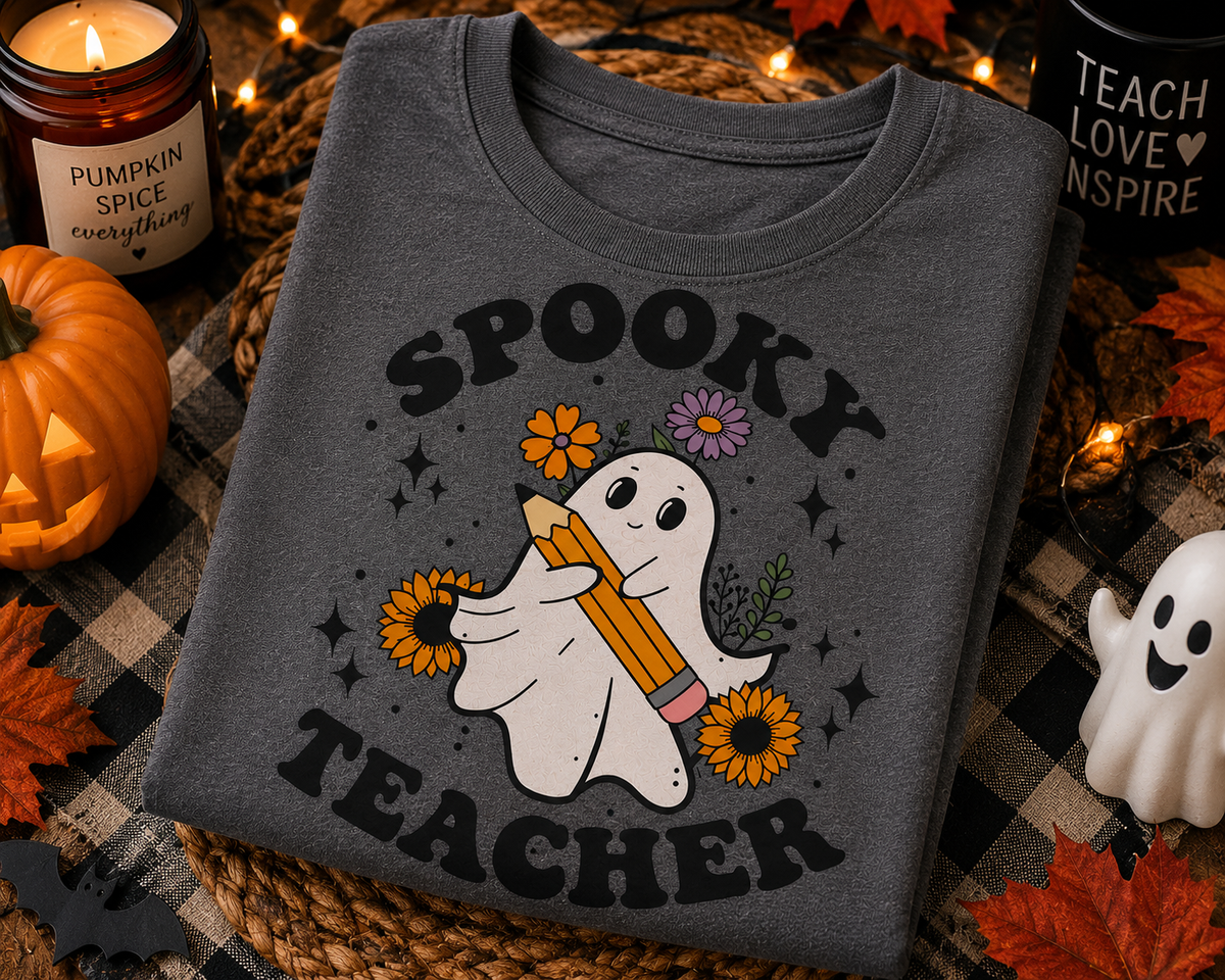 Spooky Teacher Tee