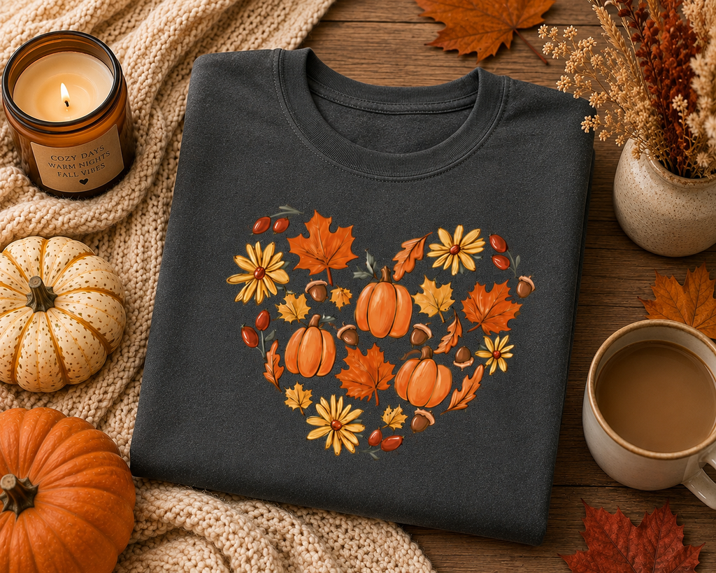 Fall Heart Tee