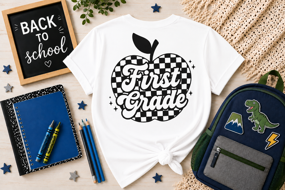 School Years Apple Tee